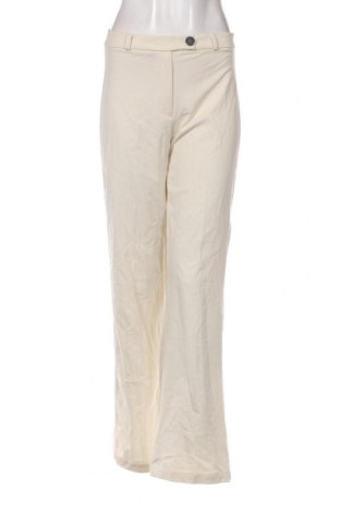 Γυναικείο παντελόνι Bershka, Μέγεθος M, Χρώμα Εκρού, Τιμή 8,07 €