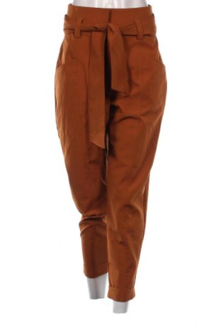 Дамски панталон Bershka, Размер M, Цвят Оранжев, Цена 22,85 лв.