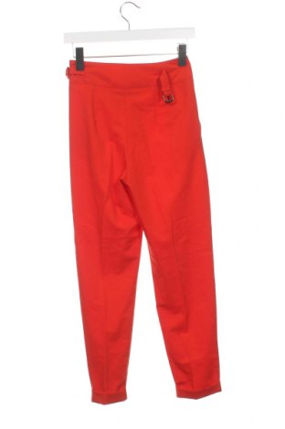 Дамски панталон Bershka, Размер XS, Цвят Червен, Цена 29,00 лв.