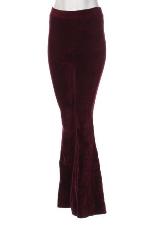 Дамски панталон Bershka, Размер S, Цвят Червен, Цена 10,73 лв.