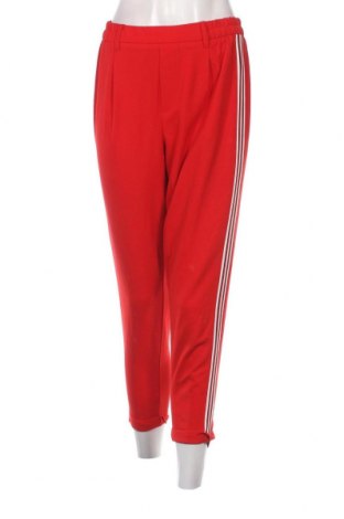 Дамски панталон Bershka, Размер L, Цвят Червен, Цена 15,66 лв.