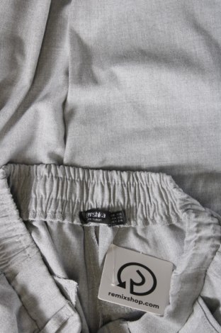 Дамски панталон Bershka, Размер XS, Цвят Сив, Цена 11,60 лв.