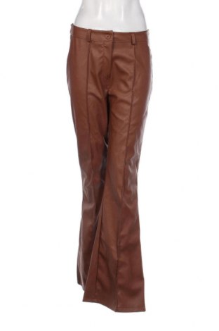 Pantaloni de femei Boohoo, Mărime M, Culoare Maro, Preț 71,81 Lei