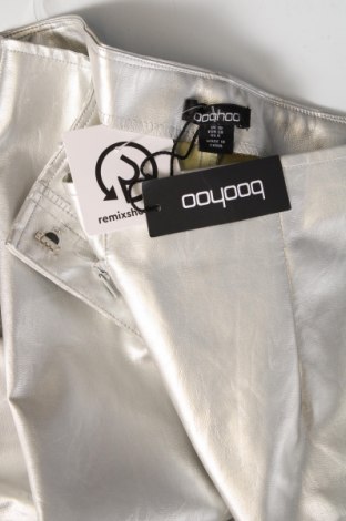 Pantaloni de femei Boohoo, Mărime M, Culoare Argintiu, Preț 68,22 Lei