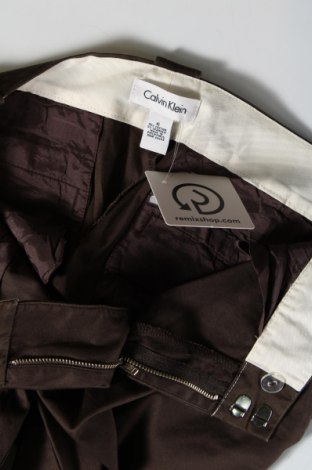 Γυναικείο παντελόνι Calvin Klein, Μέγεθος M, Χρώμα Καφέ, Τιμή 35,06 €