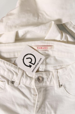 Дамски панталон Camaieu, Размер XS, Цвят Бял, Цена 11,60 лв.