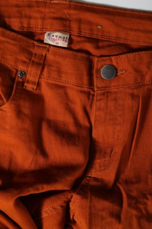 Γυναικείο παντελόνι Casual Clothing, Μέγεθος L, Χρώμα Πορτοκαλί, Τιμή 17,94 €
