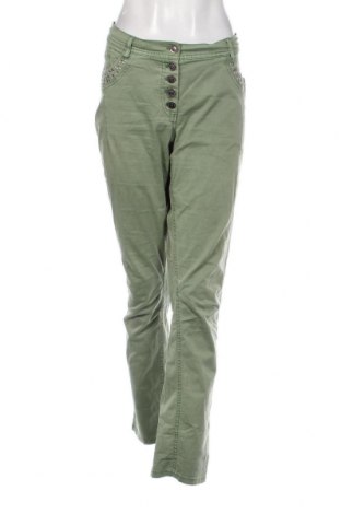 Damskie spodnie Cecil, Rozmiar XL, Kolor Zielony, Cena 56,55 zł