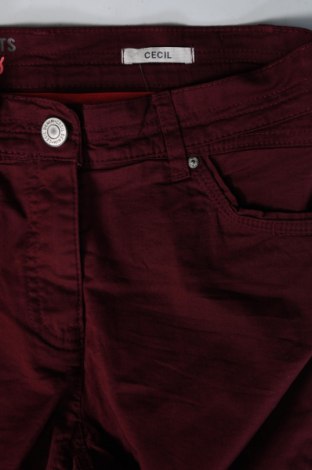 Γυναικείο παντελόνι Cecil, Μέγεθος S, Χρώμα Κόκκινο, Τιμή 10,14 €