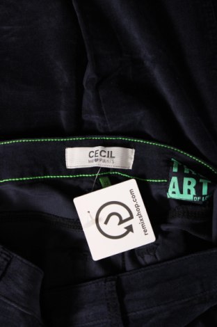 Dámske nohavice Cecil, Veľkosť L, Farba Modrá, Cena  3,49 €