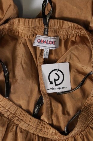 Pantaloni de femei Chalou, Mărime XL, Culoare Bej, Preț 44,89 Lei
