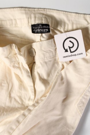 Pantaloni de femei Colours Of The World, Mărime M, Culoare Ecru, Preț 27,66 Lei