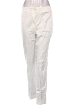 Γυναικείο παντελόνι Delmod, Μέγεθος L, Χρώμα Λευκό, Τιμή 23,53 €