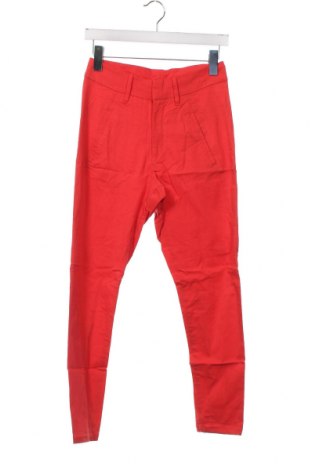 Дамски панталон Design By Kappahl, Размер XS, Цвят Червен, Цена 9,43 лв.
