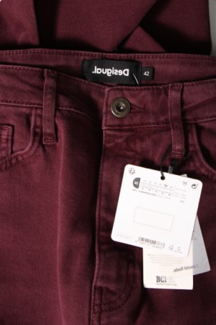 Damen Jeans Desigual, Größe L, Farbe Rot, Preis 30,14 €