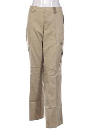 Pantaloni de femei Dickies, Mărime XL, Culoare Bej, Preț 305,92 Lei