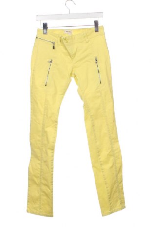 Дамски панталон Diesel, Размер S, Цвят Жълт, Цена 78,84 лв.