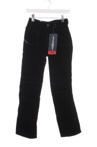 Дамски панталон Diesel, Размер XS, Цвят Черен, Цена 122,40 лв.