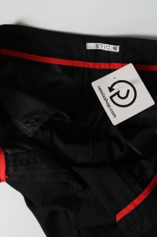Дамски панталон ETIC, Размер S, Цвят Черен, Цена 25,09 лв.