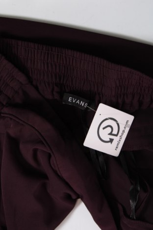 Дамски панталон Evans, Размер XXL, Цвят Лилав, Цена 41,00 лв.