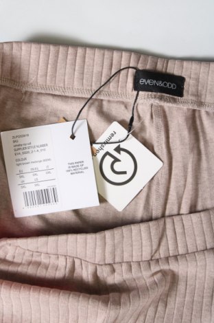 Γυναικείο παντελόνι Even&Odd, Μέγεθος 3XL, Χρώμα Καφέ, Τιμή 23,71 €