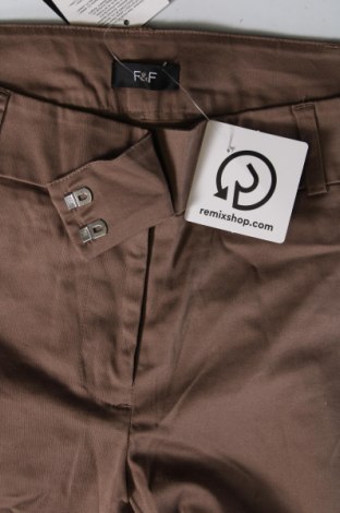 Pantaloni de femei F&F, Mărime L, Culoare Maro, Preț 117,63 Lei