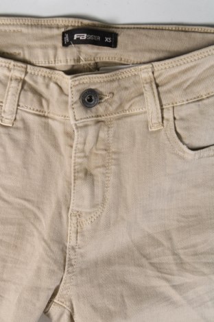 Дамски панталон Fb Sister, Размер XS, Цвят Бежов, Цена 8,41 лв.