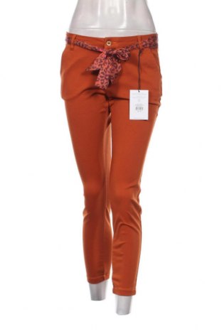 Дамски панталон Freeman T. Porter, Размер M, Цвят Оранжев, Цена 78,00 лв.