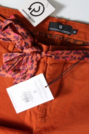 Дамски панталон Freeman T. Porter, Размер XL, Цвят Оранжев, Цена 23,40 лв.