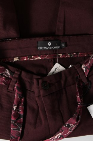 Γυναικείο παντελόνι Freeman T. Porter, Μέγεθος XS, Χρώμα Κόκκινο, Τιμή 20,10 €