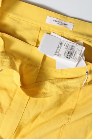 Γυναικείο παντελόνι Gerry Weber, Μέγεθος XL, Χρώμα Κίτρινο, Τιμή 27,34 €