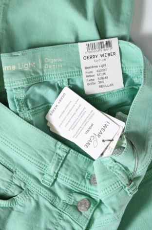 Γυναικείο παντελόνι Gerry Weber, Μέγεθος M, Χρώμα Πράσινο, Τιμή 12,06 €