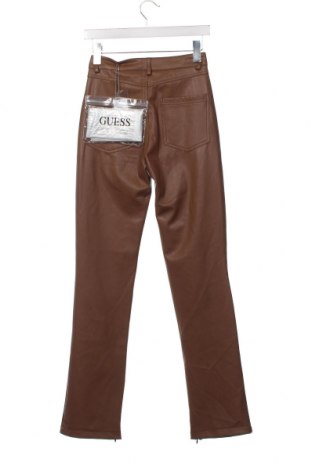 Γυναικείο παντελόνι Guess, Μέγεθος XS, Χρώμα Καφέ, Τιμή 35,46 €