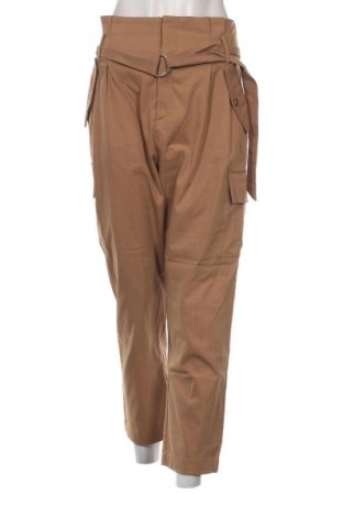 Pantaloni de femei Guts & Gusto, Mărime L, Culoare Bej, Preț 40,46 Lei