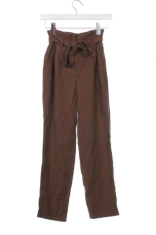 Dámské kalhoty  H&M, Velikost XS, Barva Hnědá, Cena  147,00 Kč