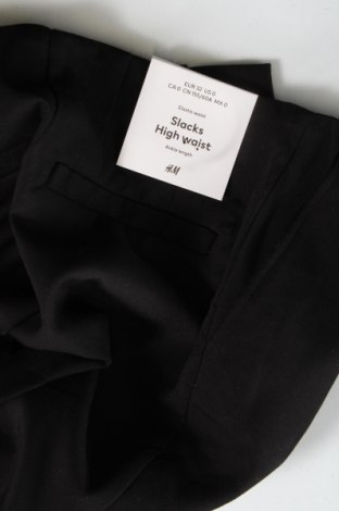 Дамски панталон H&M, Размер XXS, Цвят Черен, Цена 50,92 лв.
