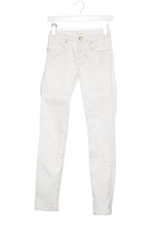Pantaloni de femei H&M, Mărime XS, Culoare Alb, Preț 95,39 Lei