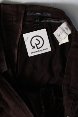 Дамски панталон H&M, Размер L, Цвят Кафяв, Цена 15,67 лв.
