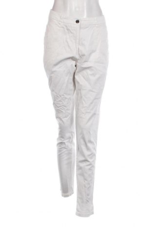 Дамски панталон H&M, Размер M, Цвят Бял, Цена 17,40 лв.