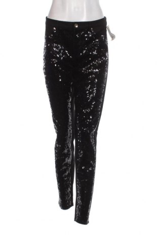 Дамски панталон H&M, Размер L, Цвят Черен, Цена 18,95 лв.