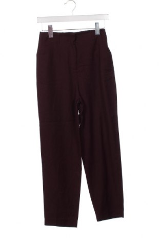 Дамски панталон H&M, Размер XS, Цвят Червен, Цена 28,00 лв.