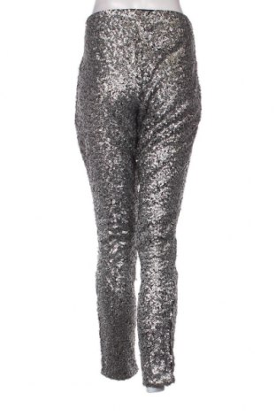 Дамски панталон H&M, Размер XL, Цвят Сребрист, Цена 10,15 лв.