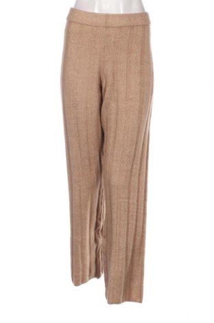 Дамски панталон H&M, Размер L, Цвят Бежов, Цена 17,60 лв.