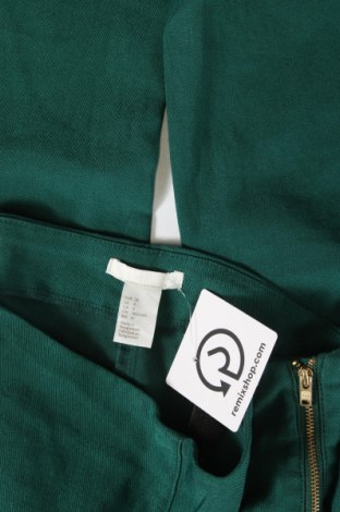 Дамски панталон H&M, Размер XXS, Цвят Зелен, Цена 7,83 лв.