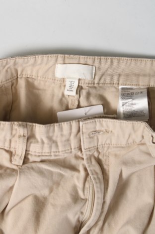 Дамски панталон H&M, Размер S, Цвят Бежов, Цена 15,66 лв.
