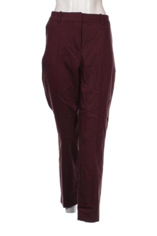Pantaloni de femei H&M, Mărime XL, Culoare Roșu, Preț 95,39 Lei
