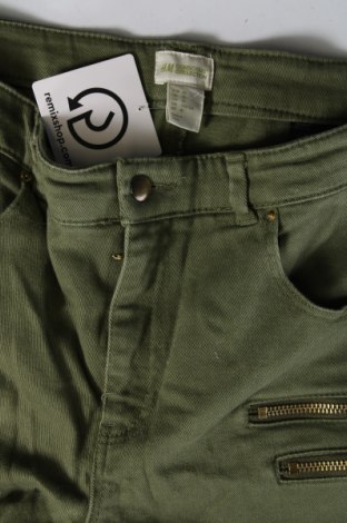 Damskie spodnie H&M Conscious Collection, Rozmiar M, Kolor Zielony, Cena 56,55 zł