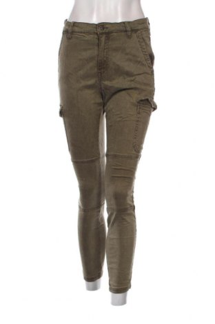 Дамски панталон H&M L.O.G.G., Размер M, Цвят Зелен, Цена 4,93 лв.