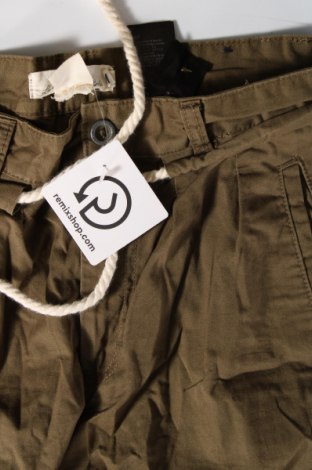 Дамски панталон H&M L.O.G.G., Размер S, Цвят Зелен, Цена 4,64 лв.
