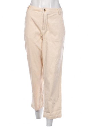 Pantaloni de femei Ichi, Mărime S, Culoare Ecru, Preț 85,66 Lei